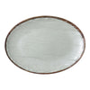 This oval plate features a sleek matte green finish that adds a touch of elegance to appetizers and desserts, perfect for upscale dining in hotels and restaurants. Offers a versatile oval shape, making it ideal for presenting a variety of dishes, from appetizers to desserts, in cafes and dining establishments allowing you to elevate your dining experience with these high quality affordable restaurant dinnerware.
