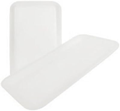 White Foam Meat Tray - for Poultry, Seafood, and Deli Products