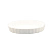 11-inch fluted oval baking dish with a 36oz capacity, stylish and durable, microwave-safe, oven-safe, dishwasher-safe, stain-resistant, perfect for casseroles, baked pasta, roasted vegetables, and desserts.