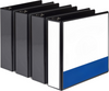 Black 3 Inch Binder Heavy Duty Three Ring Binder for Office and School