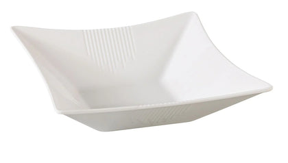 EcoQuality Square Seafood Bowl is made from durable and reliable melamine material. You can use these unique square bowls to serve such dishes like seafood, rice, soups, salads or side dishes. Thanks to the elegant Osaka collection style, the bowl will perfectly fit any food-serving establishment design allowing you to elevate your dining experience 
with these high quality affordable restaurant dinnerware.