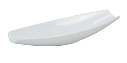 This Boat Plate is a great and affordable restaurant tableware. It is made from durable and reliable melamine material. You can use it for serving salads, side dishes, appetizers or hot meals. The Rome collection has an elegant and stylish design. Performed in white color, it will perfectly fit any restaurant environment allowing you to elevate your dining experience with these high quality affordable restaurant dinnerware.