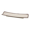 EcoQuality Long Tray made from high-quality melamine, this plate is both solid and lightweight. Its rectangular shape and break-resistant nature make it ideal for frequent use in any dining settings. This long tray is designed to be dishwasher safe, ensuring easy and efficient cleaning, which is essential for busy hospitality environments. Elevate your dining experience with these high quality affordable restaurant dinnerware.