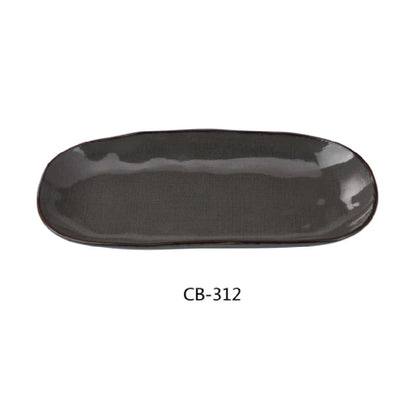 This rectangular plate is made from high-quality material, long plate features a basket weave design that enhances food presentation while ensuring durability in busy restaurant environments. Its microwave and dishwasher-safe properties simplify routine cleaning and reheating processes, making it suitable for restaurant, cafes, catering, and institutional settings requiring reliable dinnerware for daily workflows.