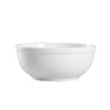 12.5oz round porcelain nappie bowl, 5.63-inch bone white dish for soup, cereal, salads & sides. Durable, microwave, oven, and dishwasher safe. Ideal for home, restaurants, and catering services.