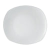 12” coupe curved rectangular plate, durable break-resistant serving dish for appetizers, entrées, sushi, desserts, microwave-safe, dishwasher-safe, modern tableware for restaurants, catering, and home use.