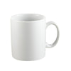 12oz C-handle PW coffee mug, 3-inch ceramic cup, modern tea mug, durable chip-resistant coffee cup, ergonomic handle mug, heat-retaining glazed mug, elegant drinkware, easy-to-clean coffee cup.