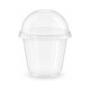 Clear Plastic Disposable U Shaped Drinking Cups with Dome Lids