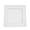 12oz 9-inch square soup plate, white porcelain bowl, modern dinnerware, chip-resistant, microwave-safe, dishwasher-safe, perfect for soups, salads, pasta, and elegant table settings.