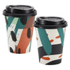 12oz Doodles Hot/Cold Cups with a fun design. Perfect for coffee, tea, soda, and juice. Ideal for home, office, parties, and cafes. Durable, stylish, and versatile for any occasion.