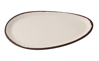 EcoQuality Oval Plate is meticulously designed with an elegant oval shape that compliments various dining aesthetics. Made from high-quality melamine, this dinner plate provides a durable and versatile option for any dining setting, combining sophistication with practicality. High quality affordable restaurant and household dinnerware.