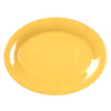 EcoQuality Oval Platter is ideal for serving vegetables, cold cuts, fresh greens or Asian appetizers. Made from durable and reliable melamine, this dinner plate is popular for being unbreakable and affordable at the same time. Thanks to the stylish Milestone collection, these platters will perfectly fit in any cafes, restaurant or catering events. Elevate your dining experience with these high quality affordable restaurant dinnerware.