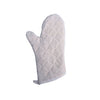 13‑inch terry oven mitt with silicone lining, heat resistant up to 500 °F, non‑slip grip, machine‑washable, ambidextrous design; ideal for hot cookware, commercial kitchens, and grilling tasks.