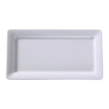This Rectangular Plate is made from durable and reliable melamine material. You can use this stylish plate to serve any dish you want. For example, you can use it for serving sushi, salads, side dishes, or other Asian cuisine appetizers. The Osaka collection has an elegant and stylish design allowing you to elevate your dining experience 
with these high quality affordable restaurant dinnerware. 