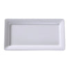 This Rectangular Plate is made from durable and reliable melamine material. You can use this stylish plate to serve any dish you want. For example, you can use it for serving sushi, salads, side dishes, or other Asian cuisine appetizers. The Osaka collection has an elegant and stylish design allowing you to elevate your dining experience 
with these high quality affordable restaurant dinnerware. 