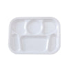 EcoQuality 6-Compartment Plate is made from durable and reliable melamine material. you can use it for serving salads, side dishes, sushi or hot meals. The Nessico collection has an elegant and stylish design, it will perfectly fit any restaurant environment. Elevate your dining experience with these high quality affordable restaurant dinnerware.