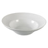 This Deep Mediterranean Bowl has a 96 Oz capacity that offers a practical and elegant serving option. Made from durable super white porcelain with chip-resistant rolled edges, this bowl combines timeless design with lasting durability. Perfect for serving hot meals in restaurant, cafes, and home dining. 