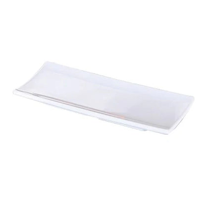 EcoQuality Sushi Plate is made from durable and reliable melamine material. You can use it for serving sushi, salads, side dishes, or other Asian cuisine appetizers. The Osaka collection has an elegant and stylish design. Performed in white color, it will perfectly fit any restaurant environment allowing you to elevate your dining experience 
with these high quality affordable restaurant dinnerware.