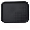 This tray has a black finish that adds visual appeal to your service while maintaining the durability and quality expected in busy food service environments. This tray measures 14 inches long by 10 inches wide. Perfect for cafeterias, quick-service restaurants, and catering operations seeking reliable, environmentally conscious dinnerware solutions.