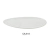 This leaf shape is made from durable porcelain reinforced with aluminum, this  wide plate combines aesthetic appeal with practical performance. Its rolled edge and coupe rim style optimize stacking and handling, making it suitable for high-traffic foodservice environments seeking reliable, microwave- and dishwasher-safe tableware with a clean, white finish.  Elevate your dining experience with these high quality and affordable restaurant dinnerware.
