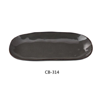 This rectangular plate is made from high-quality material, long plate features a basket weave design that enhances food presentation while ensuring durability in busy restaurant environments. Its microwave and dishwasher-safe properties simplify routine cleaning and reheating processes, making it suitable for restaurant, cafes, catering, and institutional settings requiring reliable dinnerware for daily workflows.