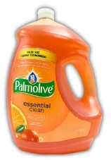 Palmolive Orange Dish Liquid, 4.27L, Case of 4 – powerful grease-cutting formula with a fresh orange scent for sparkling clean dishes.