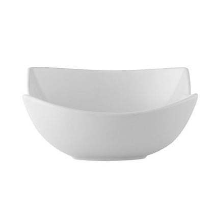 14oz 5.5-inch rectangular bowl, durable, chip-resistant, and stylish, ideal for soups, salads, sides, and desserts. Lightweight, easy to clean, perfect for home, restaurant, or catering use.