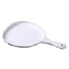 EcoQuality Pan Plate with Handle crafted from high-quality melamine, this plate boasts a sleek matte finish in an elegant white hue that will impress even the most discerning guests. The organic shape of the plate, with its unique curves and contours, adds a touch of sophistication to any dish you serve. Elevate your dining experience with these high quality affordable restaurant dinnerware.