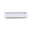Rectangular Display Plate is made from durable and reliable melamine material. You can use this stylish plate to serve any dish you want. For example, you can use it for serving sushi, salads, side dishes, or other Asian cuisine appetizers. The Osaka collection has an elegant and stylish design. Performed in white color, it will perfectly fit any restaurant environment allowing you to elevate your dining experience 
with these high quality affordable restaurant dinnerware.