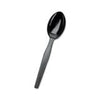 Dixie SmartStock Series-O Medium-Weight Polypropylene Black Multipurpose Teaspoon