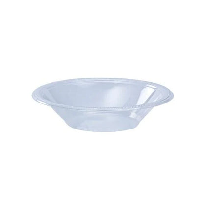 Clear plastic bowls in 5oz and 15oz sizes. Durable and disposable, ideal for serving soups, salads, snacks, or desserts. Perfect for parties, events, or everyday use with easy cleanup and stylish design.