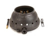 16-tip Volcano burner for propane gas with plate, designed for high-heat cooking and outdoor use.