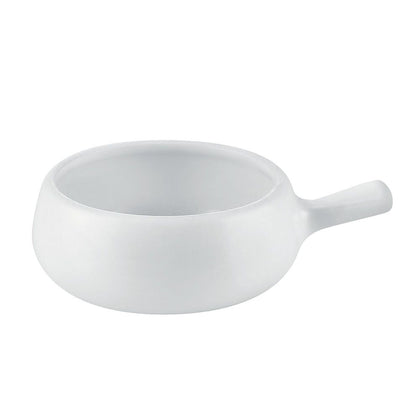 16oz Onion Soup Crock with Handle – Durable ceramic bowl for French onion soup, chili, or stew. Oven-safe, dishwasher-safe, and microwave-safe. Classic 7 1/8