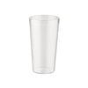 16oz clear poly tumbler with pebbled grip texture. Break-resistant, dishwasher-safe, and stackable. Ideal for foodservice and commercial use. Sold in 12-pack for efficiency and convenience.