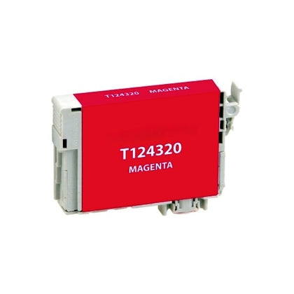 T124320 Magenta Ink Cartridge Compatible with Epson Stylus NX125, NX127, NX130, NX230 – Standard Yield 220 Pages