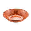 18-inch woven wood bowl with natural woodgrain finish for large salads, fruits, or buffets; durable, break-resistant, lightweight, and stackable; ideal for catering; packed 12 per case.