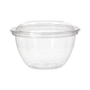 Clear Disposable PLA Salad Container Bowls with Dome Lids