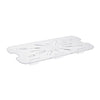 1/3 size durable polycarbonate drain shelf for PC food pans, easy to clean, supports proper drainage to keep food fresh, ideal for commercial kitchens, catering setups, and buffet service stations.