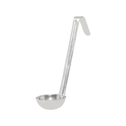 1 oz stainless steel one-piece ladle with 6