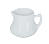 Ensure a pristine dining presentation with the EcoQuality Creamer. This creamer allows you to elegantly serve milk with your guests’ hot drinks. Featuring a bright white color that enhances the pattern and color of table linens on your dining table. High quality and affordable dinnerware.