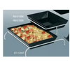 EcoQuality 2-Tier Stand For RM-614 RM-618 ST-112W 4/Pcs It is made from durable and reliable melamine material with 19.50 inches long by 17 inches wide by 7 inches in height, that will serve you for a long time. All Rome collection items are stylish and will perfectly fit almost any food-serving establishment's design. Such tier stands add a touch of elegance to your table, whether at the casual or fine dinner party.