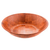 20-inch woven wood bowl with natural finish, perfect for serving large salads, fruit, or buffet displays; durable, break-resistant, lightweight, stackable; ideal for events; packed 12 per case.