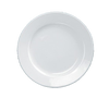This round plate provides a classic round shape with rolled edges, adding both elegance and durability to your dining experience in hotels, restaurants, or cafes. Features durable porcelain material, ensuring a long-lasting and stylish option for everyday use and perfect for serving salad, bread, dessert, appetizers and cakes. High quality affordable restaurant dinnerware.
