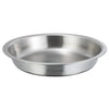 Round Food Pan, Stainless Steel 4 Qt.
