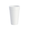Dart 20oz Tall White Disposable Insulated Foam Drinking Cup