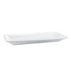 20-inch rectangular serving tray, large platter for appetizers and entrees, durable chip-resistant tray, elegant serving dish, easy-to-clean glazed platter, professional-quality rectangular serving tray.