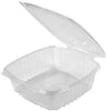 Disposable Clear Hinged Deli Container for Takeout and Food Storage