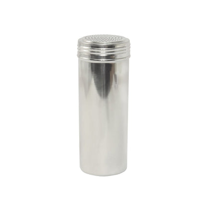22 oz stainless steel dredge without handle, durable and rust-resistant kitchen tool for efficient scooping and sifting of dry ingredients; ideal for professional chefs and home cooks; packed 48 each per case.
