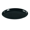 This Turkey Platter is a durable and stylish serving solution, perfect for restaurants, catering events, and buffets. This deep round platter provides ample space for serving turkey, vegetables, and appetizers. Made from high-quality melamine, the sleek black finish of the Rome Black collection adds a touch of sophistication to any dining setting allowing you to elevate your dining experience with these high quality affordable restaurant dinnerware.