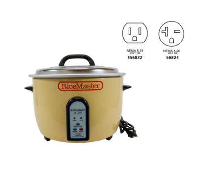 25-cup Rice Master commercial rice cooker, 230V for efficient large-scale cooking.